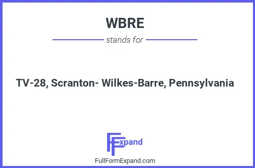 Full form of WBRE