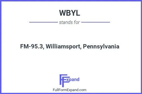 Full form of WBYL