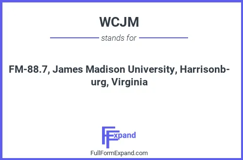 Full form of WCJM