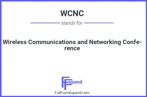 Full form of WCNC