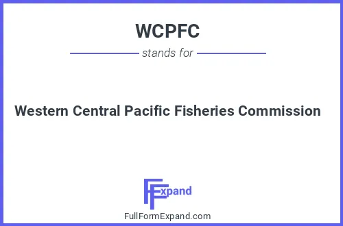 Full form of WCPFC
