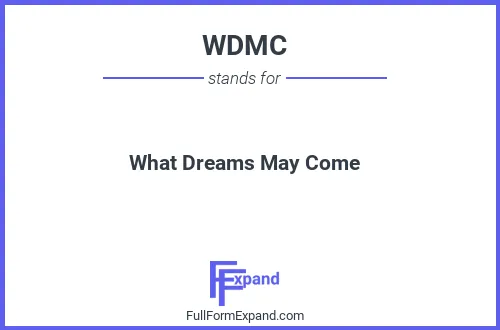 Full form of WDMC