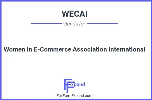 Full form of WECAI