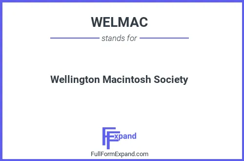 Full form of WELMAC