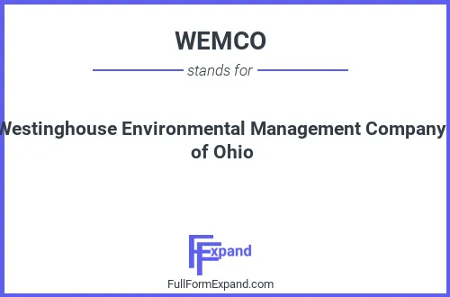 Full form of WEMCO