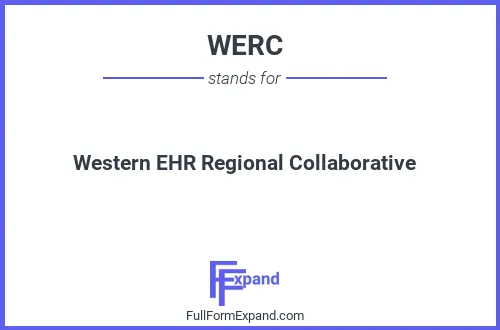 Full form of WERC