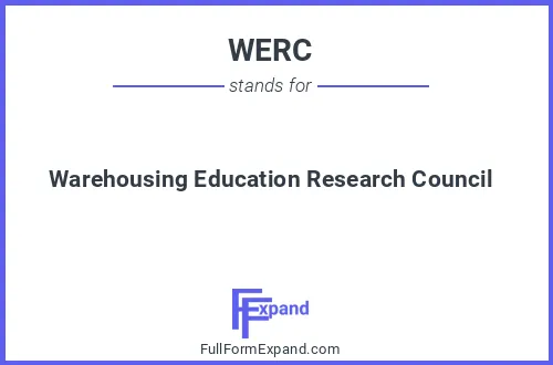 Full form of WERC