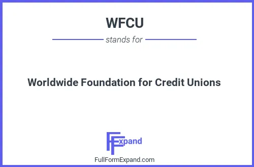 Full form of WFCU