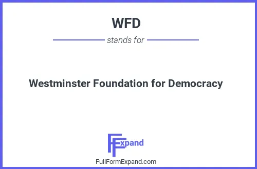 Full form of WFD