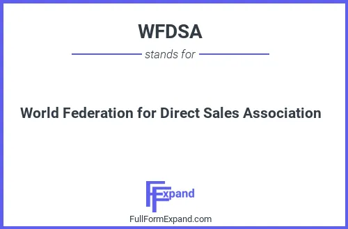 Full form of WFDSA