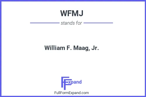 Full form of WFMJ