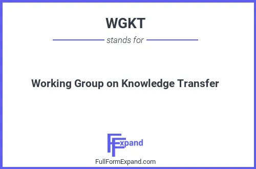 Full form of WGKT