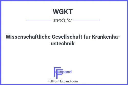 Full form of WGKT