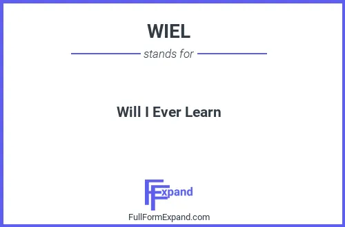 Full form of WIEL