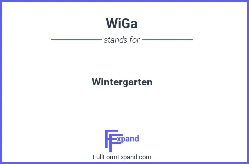 Full form of WiGa