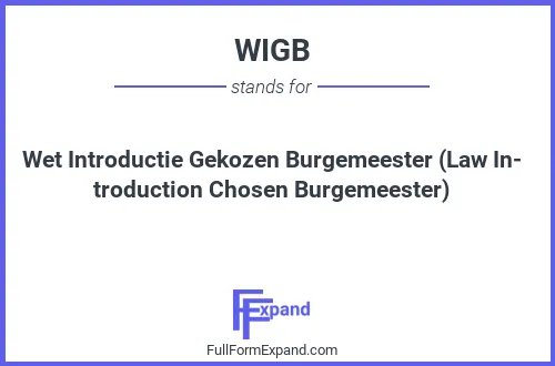 Full form of WIGB