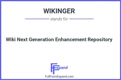Full form of WIKINGER