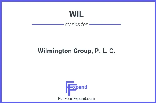 Full form of WIL
