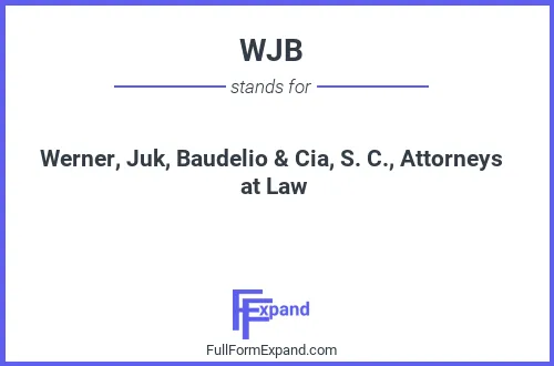 Full form of WJB