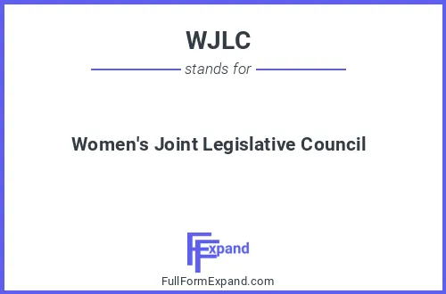 Full form of WJLC