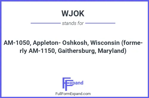 Full form of WJOK