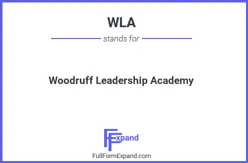 Full form of WLA