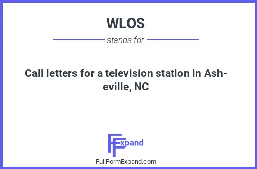 Full form of WLOS