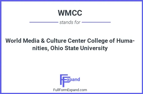 Full form of WMCC