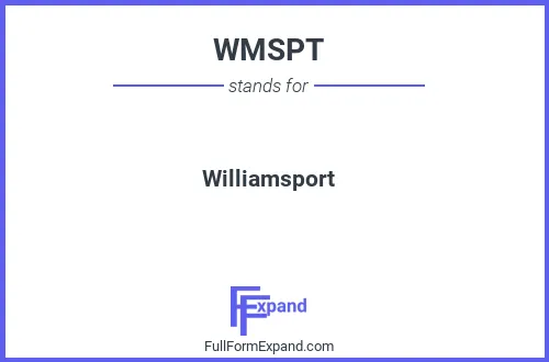 Full form of WMSPT