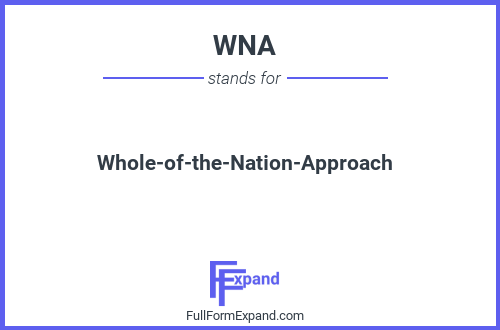 Full form of WNA