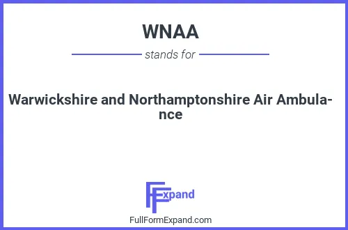Full form of WNAA