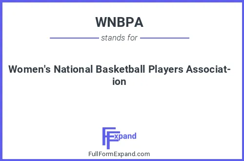 Full form of WNBPA