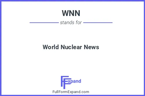 Full form of WNN