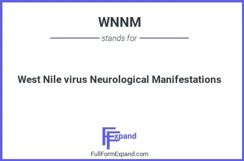 Full form of WNNM