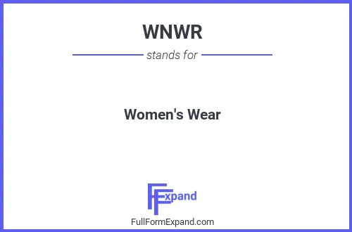 Full form of WNWR