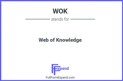 Full form of WOK