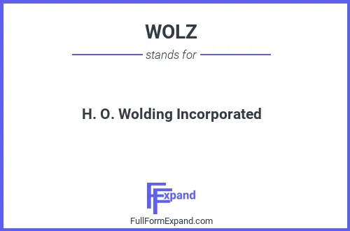 Full form of WOLZ
