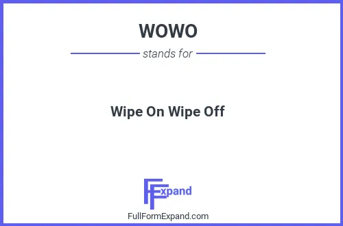 Full form of WOWO