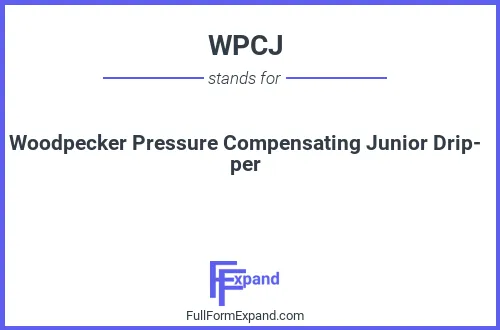 Full form of WPCJ