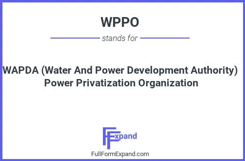 Full form of WPPO