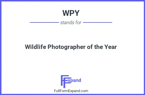 Full form of WPY