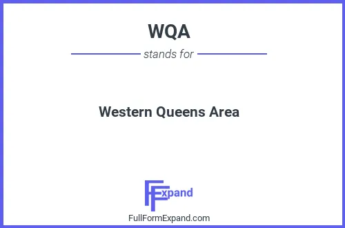 Full form of WQA
