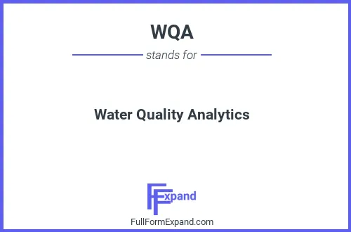 Full form of WQA