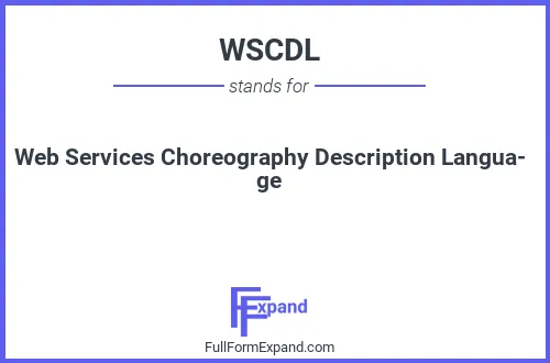 Full form of WSCDL