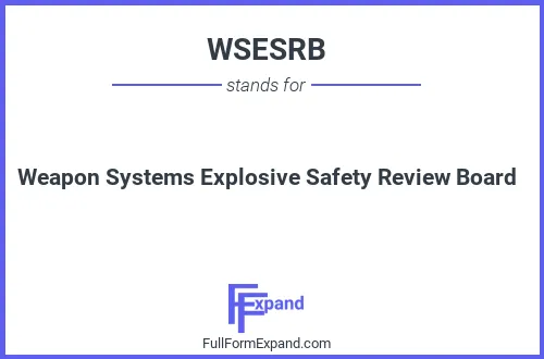 Full form of WSESRB