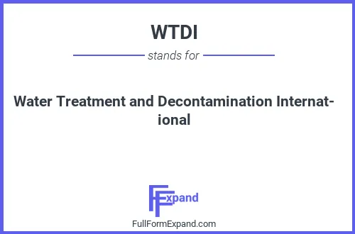 Full form of WTDI