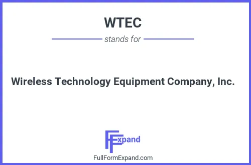 Full form of WTEC