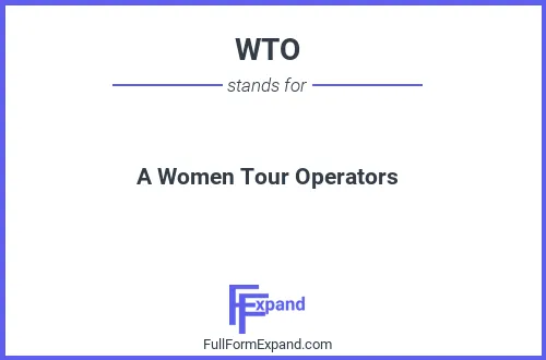Full form of WTO