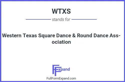 Full form of WTXS