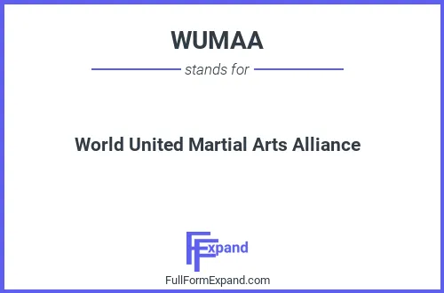 Full form of WUMAA